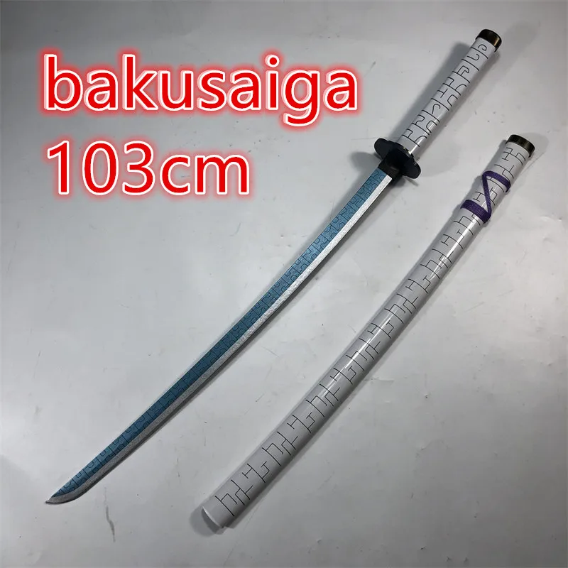 

Inuyasha sword 103cm iron broken Tooth sword bakusaiga sword Cosplay Prop Replica PU toy sword Anime Ninja Knife Samurai sword