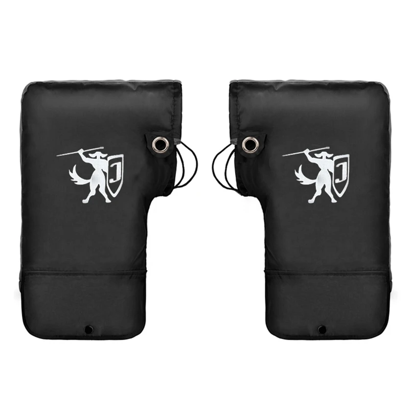 오토바이 스쿠터 핸들 바 Muffs 장갑 오토바이 Mitts 손 따뜻한 겨울 2pcs F19A