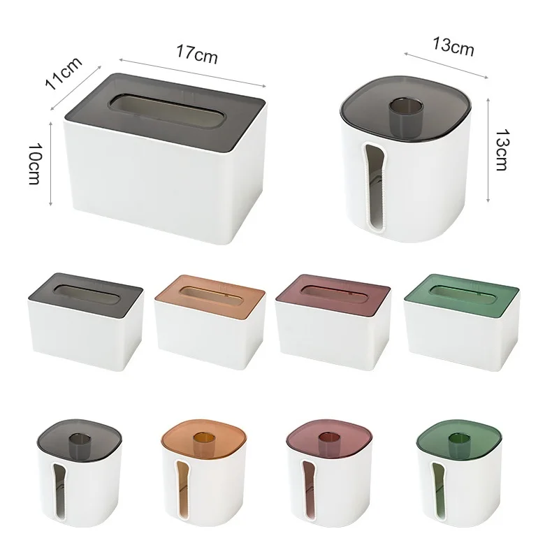 Multipurpose Wall Mounted Toilet Paper Storage Holder Waterproof Toilet Roll Dispenser Disposable Towel Box Bathroom Accessories 6