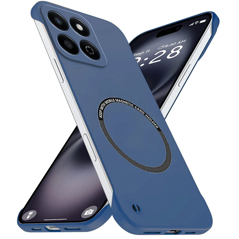 Magnetic Slim for Honor 200 Smart Play 60 Plus X6b X7c 4G 5G Frameless Phone Cases Matte Anti-Scratch PC Cover Shockproof Armor - Image 4