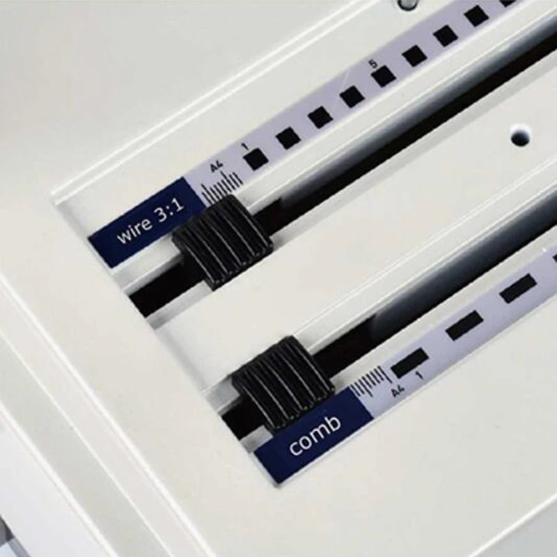 수동 나선형 와이어 바인딩 기계, 금속 펀칭 구멍, 사진 앨범, A4, A5 종이 바인더, 구멍 3x8mm, 4x4mm 제본기 스프링