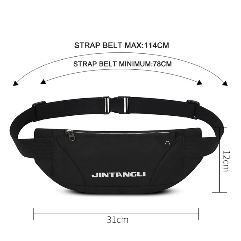Running Belt Waist Fanny Pack Phone Holder Workout Pouch for Walking Hiking Waist Pack for Workout, Money Belt, Running Gear