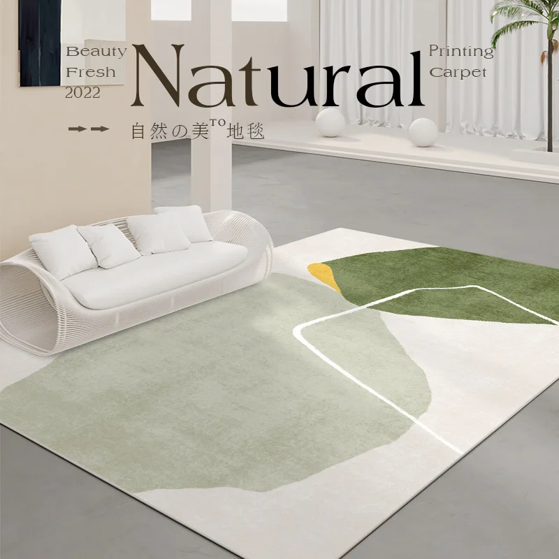 

Modern Minimalist Carpets for Living Room Nordic Style Bedroom Decor Carpet Soft Non-slip Bedside Rug Large Area Plush Floor Mat