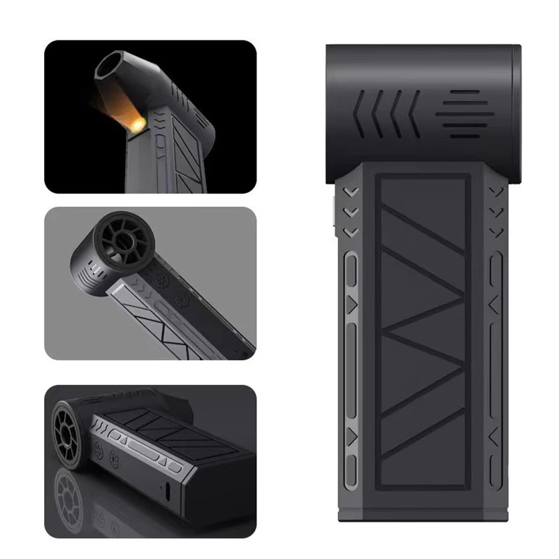 130000 RPM Mini Air Blower Handheld Electric Turbo Jet Fan Brushless Motor Violent Blower Wind Speed 52m/s Industrial Duct Fan 5
