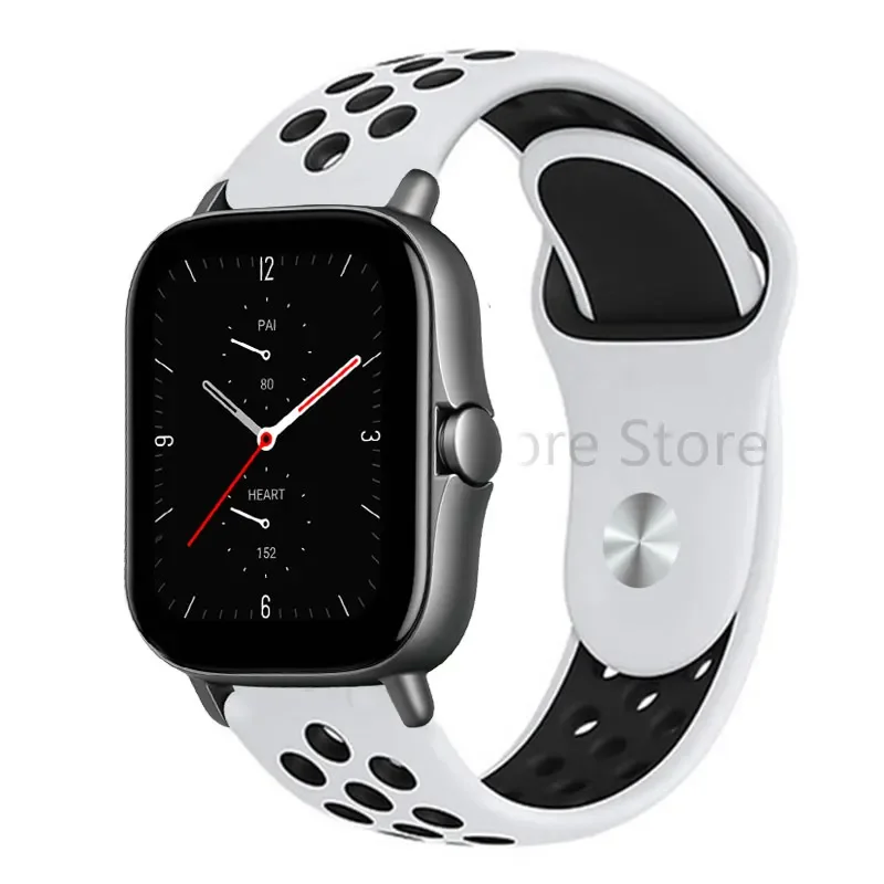 Sport Silicone Watch Band - 20mm/22mm Adjustable Bracelet Strap