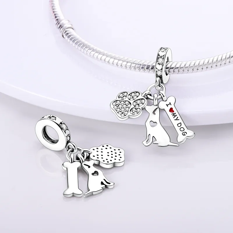  패션 카메라 커피 컵 꽃 참 비즈 핏 판도라 925 오리지널 팔찌 DIY 생일 보석 만들기 여성용