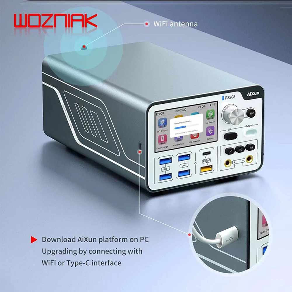 syuページ AiXun P3208 320W 32V/8A Portable Phone Repair Diagnostic Tool