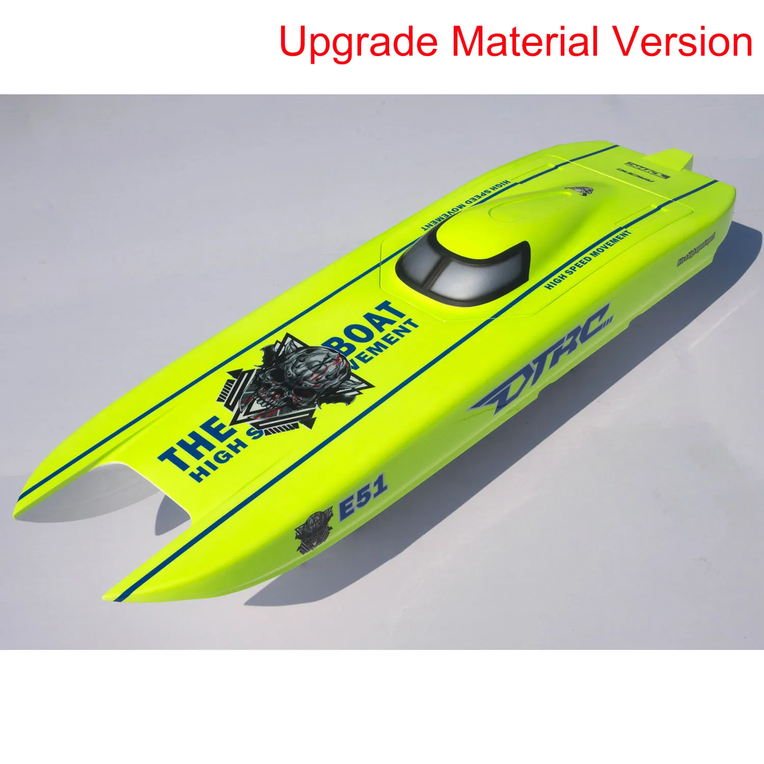 DTRC E51 Kevlar Large RC Boat Hull for High Speed Remote Control Boats RC Racing Ship Model TH23213-SMT7 3