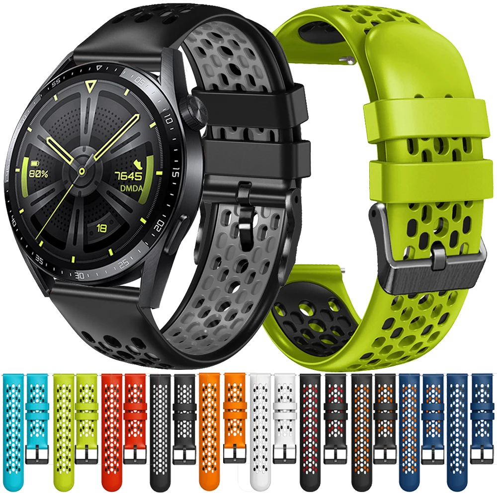 Cinturino Per Orologio Da 22Mm Per Huawei Watch 3 Pro/Gt 3 46Mm/Gt Runner/Gt 2 Pro Cinturino In Silicone Honor Gs Pro Magicwatch 2 Cinturino Per Cintu