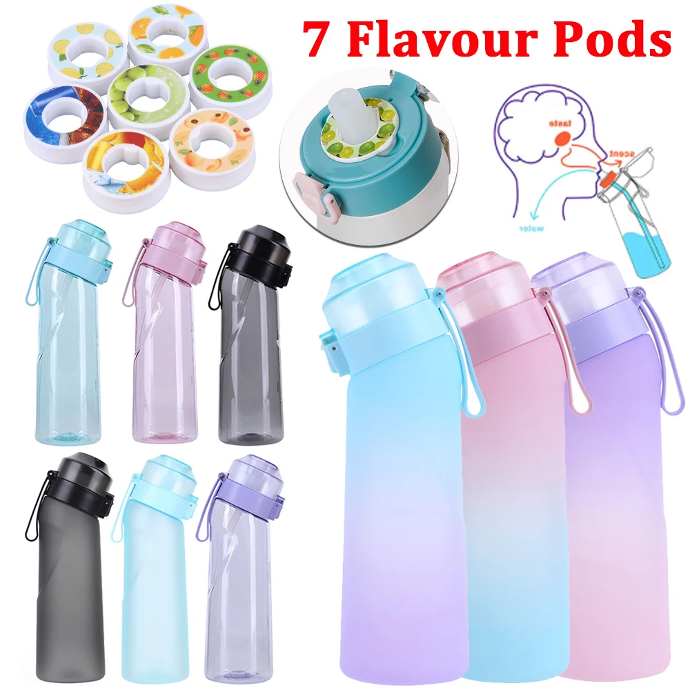 Air Water Bottle, Air Water Bottle with 7 Flavor Pods, 750ML Air Drinking  Water Bottle Starter Set w…See more Air Water Bottle, Air Water Bottle with