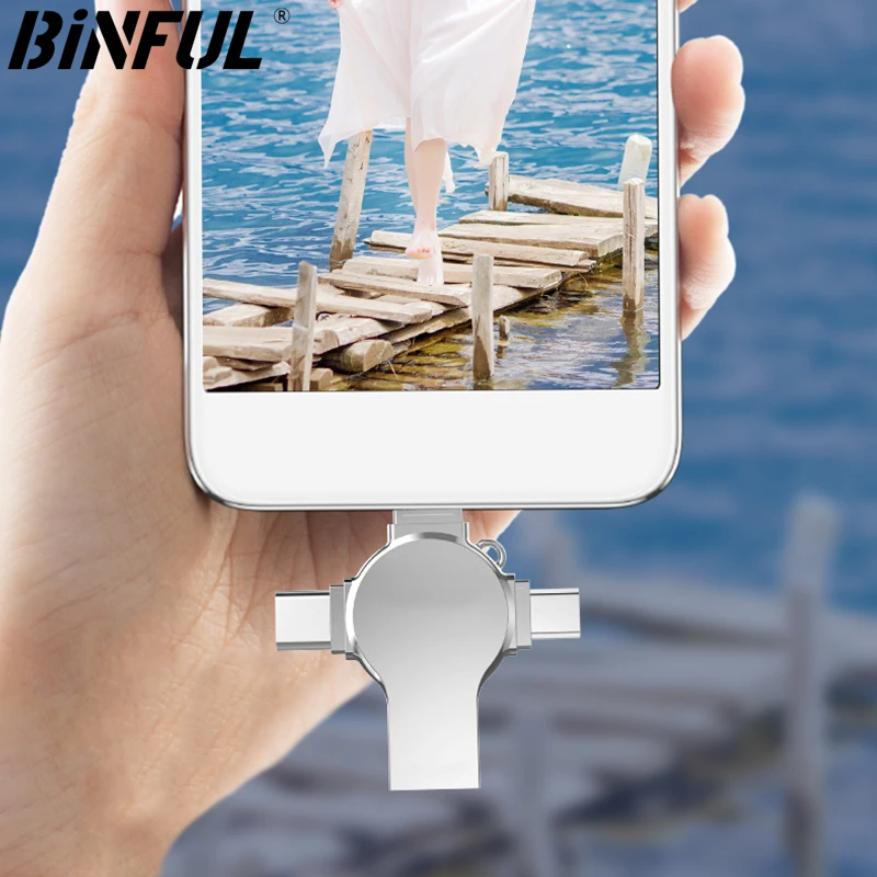 BINFUL Photo Stick 512GB 256GB 2TB 1TB for Flash Drive for iPhone 15/14/13/12pro /11Pro/6/7/8/XR/X iPad Android Storage PC Mac