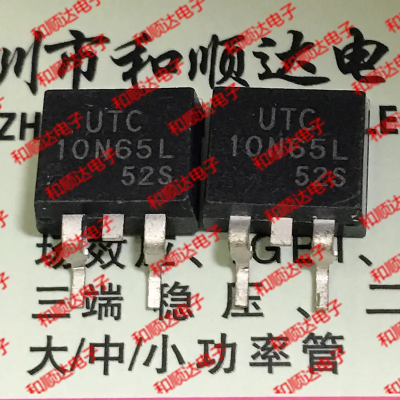 

Новый оригинальный 5 шт./UTC10N65L TO-263 650V 10A TO263