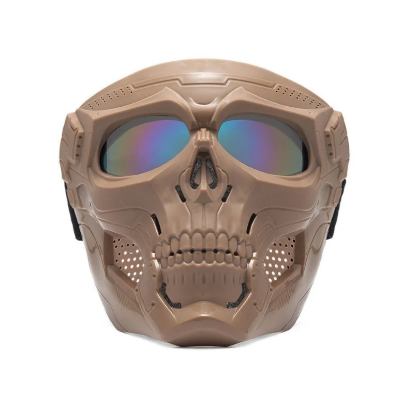 Skull Horror Helmet Mask Off Road Motorcycle Goggles Sports Riding
