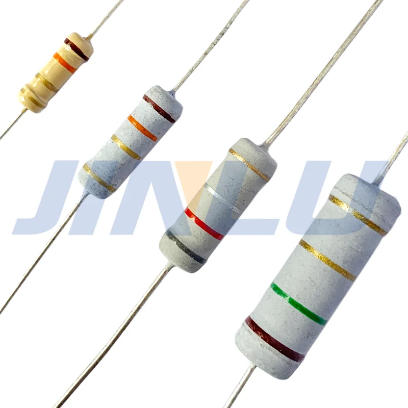 20PCS 2W Carbon Film Resistor 5% 0.1 Ohm0.12 0.15 0.2 0.22 0.24 0.27 0.3 0.36 0.39 0.43 0.47 0.51 0.56 0.62 0.68 0.75 0.82 0.91R carbon film resistor
