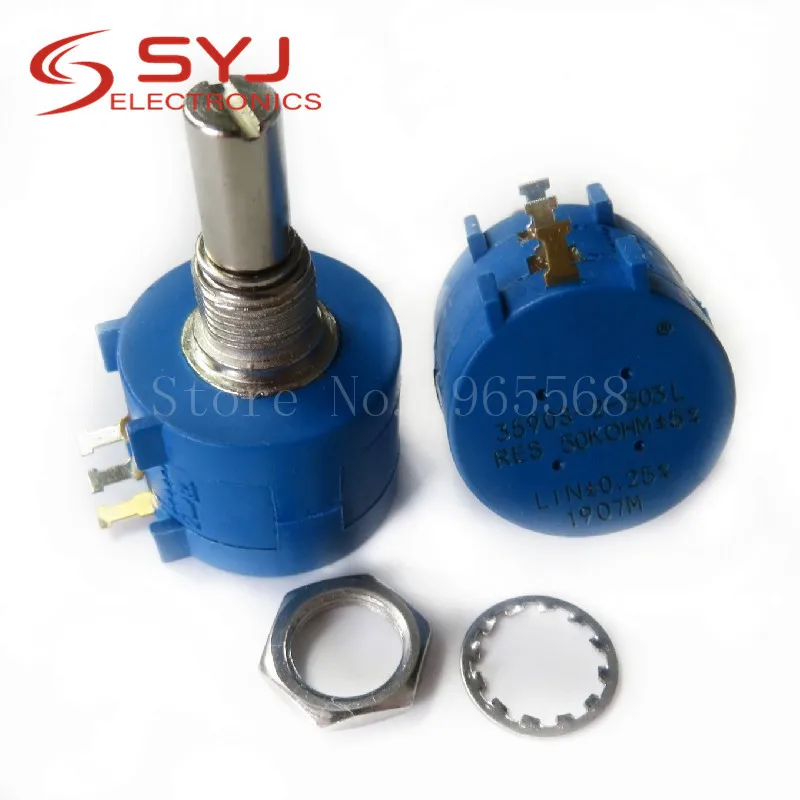 3590S 1K 2K 5K 10K 20K 50K 100K 500R 100R 200R ohm Precision Potentiometer Adjustable Resistor 3590 102 103 502 103 203 503 104