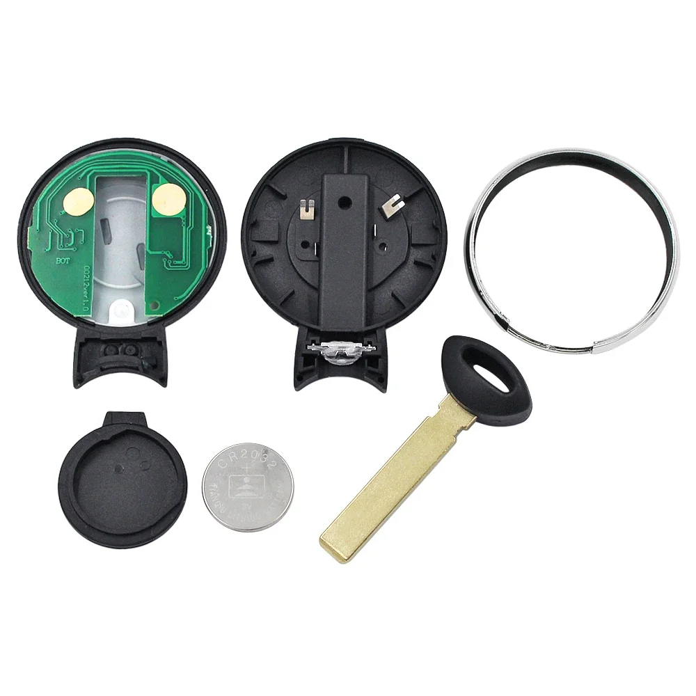 3 Button Remote Key Fob 315LP 315Mhz 433Mhz 868MHz CAS System For BMW Mini Cooper 2006-2013