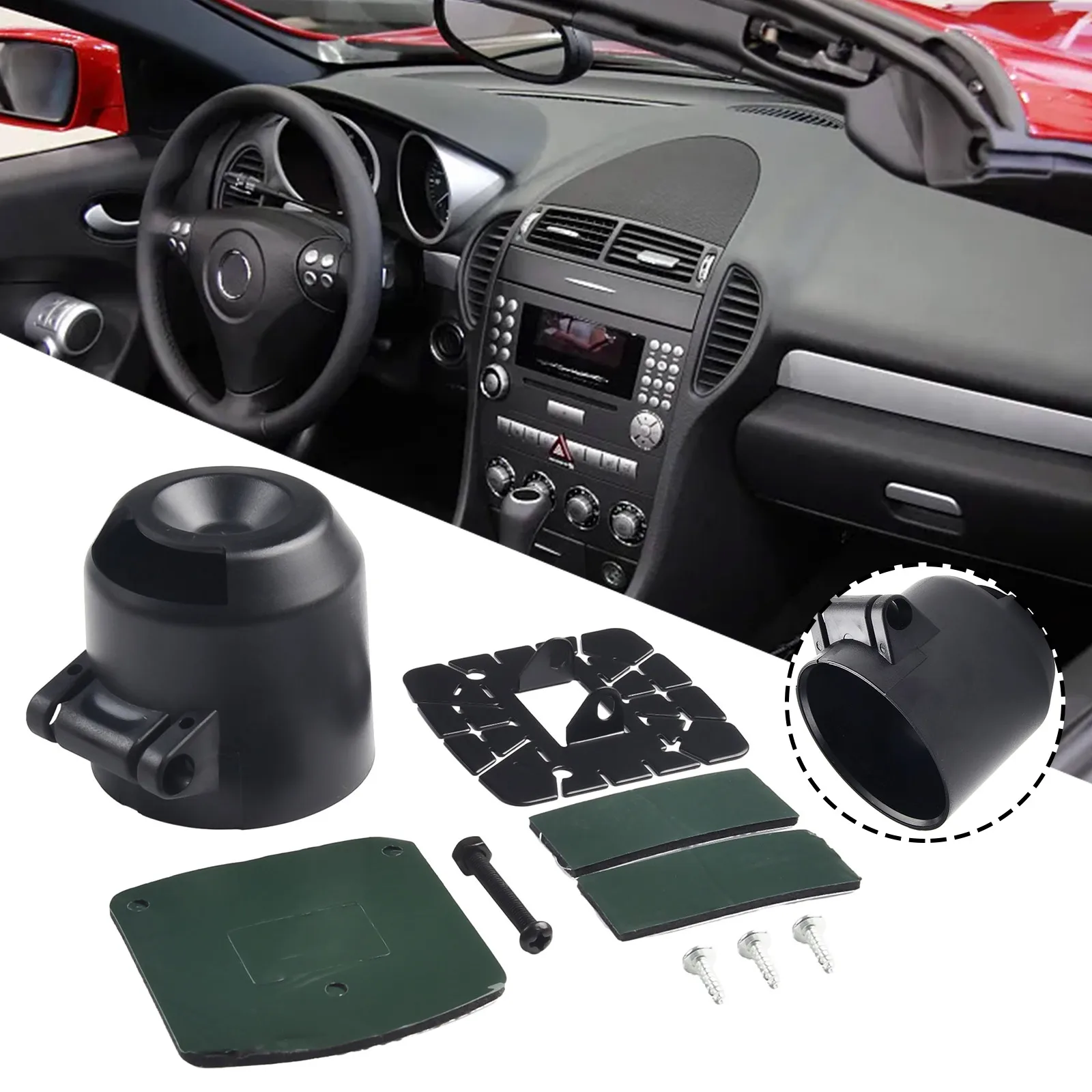 6 Pz/Set 2 Pollici 52Mm Car Single Gauge Meter Cup Pod Holder Dash Mount Staffa Boost Car Meter Pods Dash Pod Mount Bracket