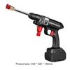 100W 30Bar Wireless Car Washer High Pressure Car Wash Water Gun 12000mAh Portable Car Washing Machine for 21V Makita Battery 6