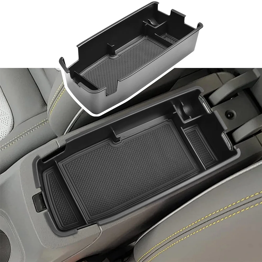 

For 2022 2023 Chevy Bolt EUV EV Center Console Organizer Insert Tray Armrest Storage Box Car Interior Accessories