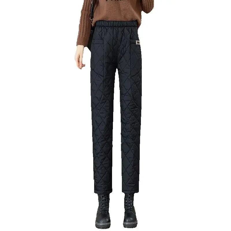 명품 Autumn Winter Golf Wear Women Luxury Brand Golf Pants Fashion Casual Pants High Waist Straight Women Clothing