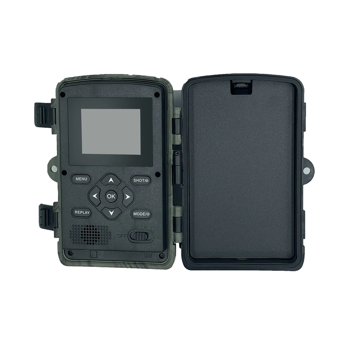 야간 투시경 포함 트레일 카메라, 4K WIFI 게임 사냥 카메라, IP66 방수, 120 ° 와이드 렌즈, 0.2S 트리거 모션 활성화, PR5000