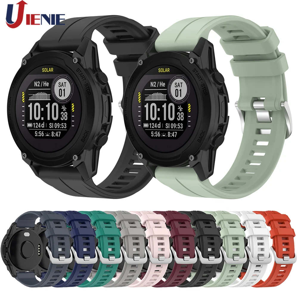 

22mm Silicone Watchband Strap for Garmin Fenix 5 Plus 6 Pro/ Forerunner 955 935 945 Bracelet Watch Band for instinct 2 correa