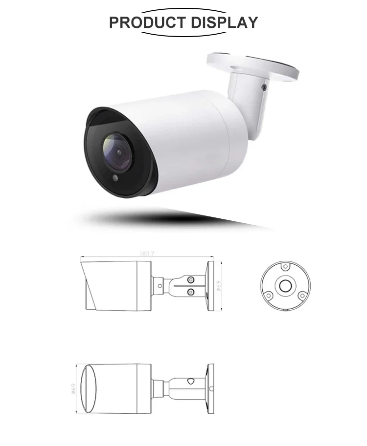 IP67 방수 불릿 2.8/3.6mm 렌즈 8MP 16채널 NVR 키트, 인체 감지 16채널 4K IP 카메라 보안 시스템