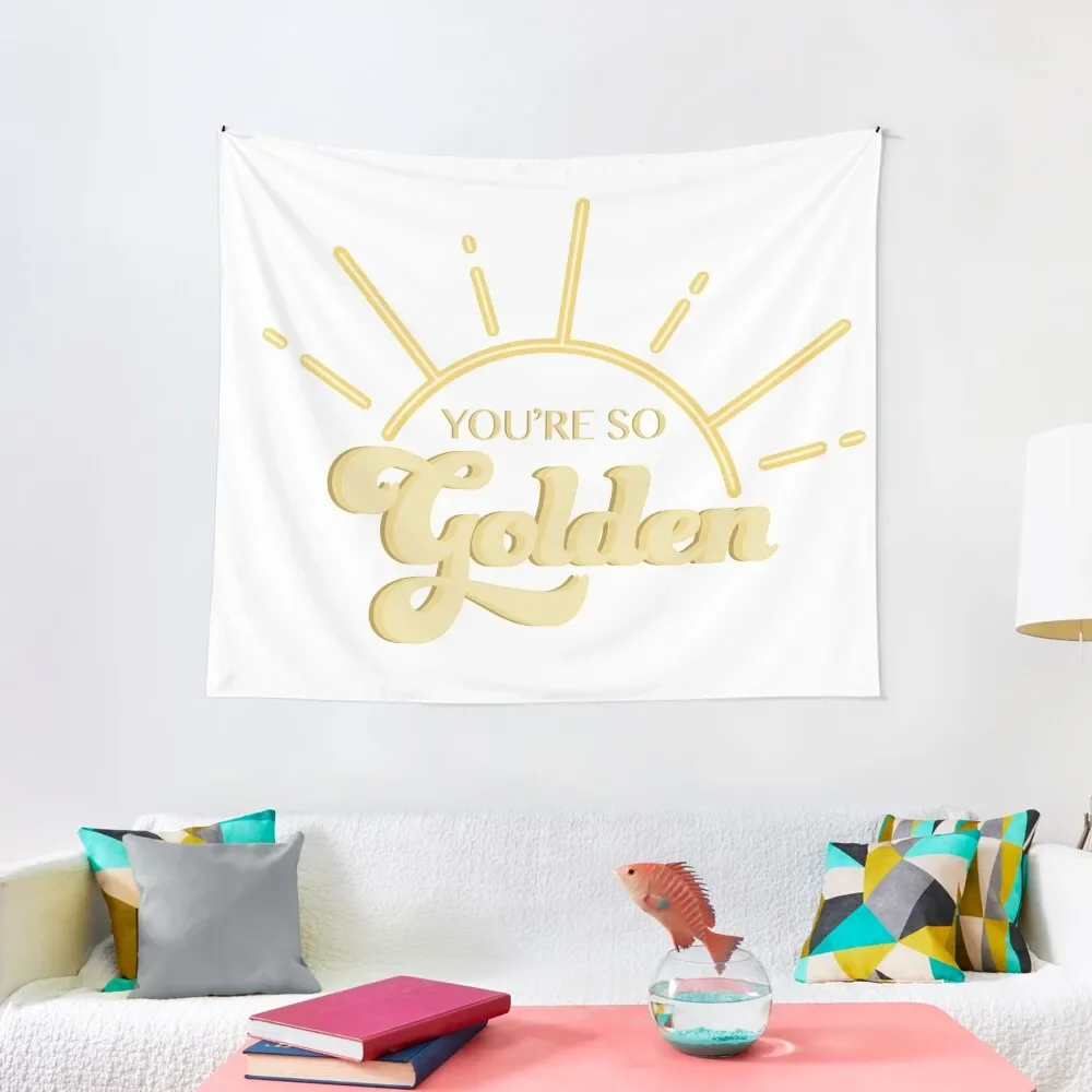 

Милый гобелен в стиле ретро You's So Golden, украшение для комнат, украшение для улицы