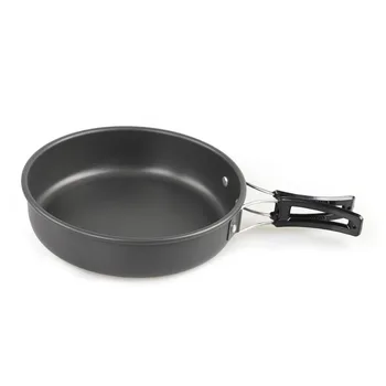 Outdoor Pan Pot Ultra-light Hard Aluminum Alloy Picnic Cookware Set Camping Cookware Frying Pan Camping Hike Utensils