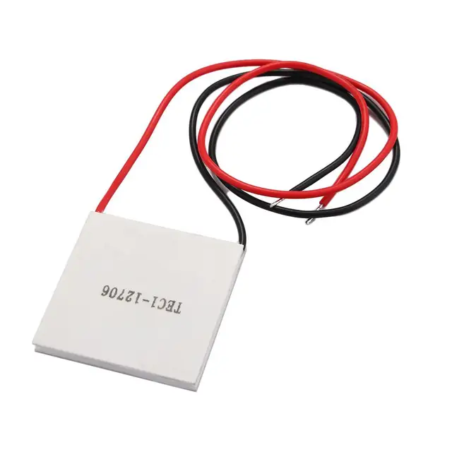 Réfrigérateur réfrigération 12V 60W TEC1-12706 plaque de refroidissement refroidisseurs à semi-conducteurs refroidisseur distributeur d'eau Module de plaque de refroidissement 1