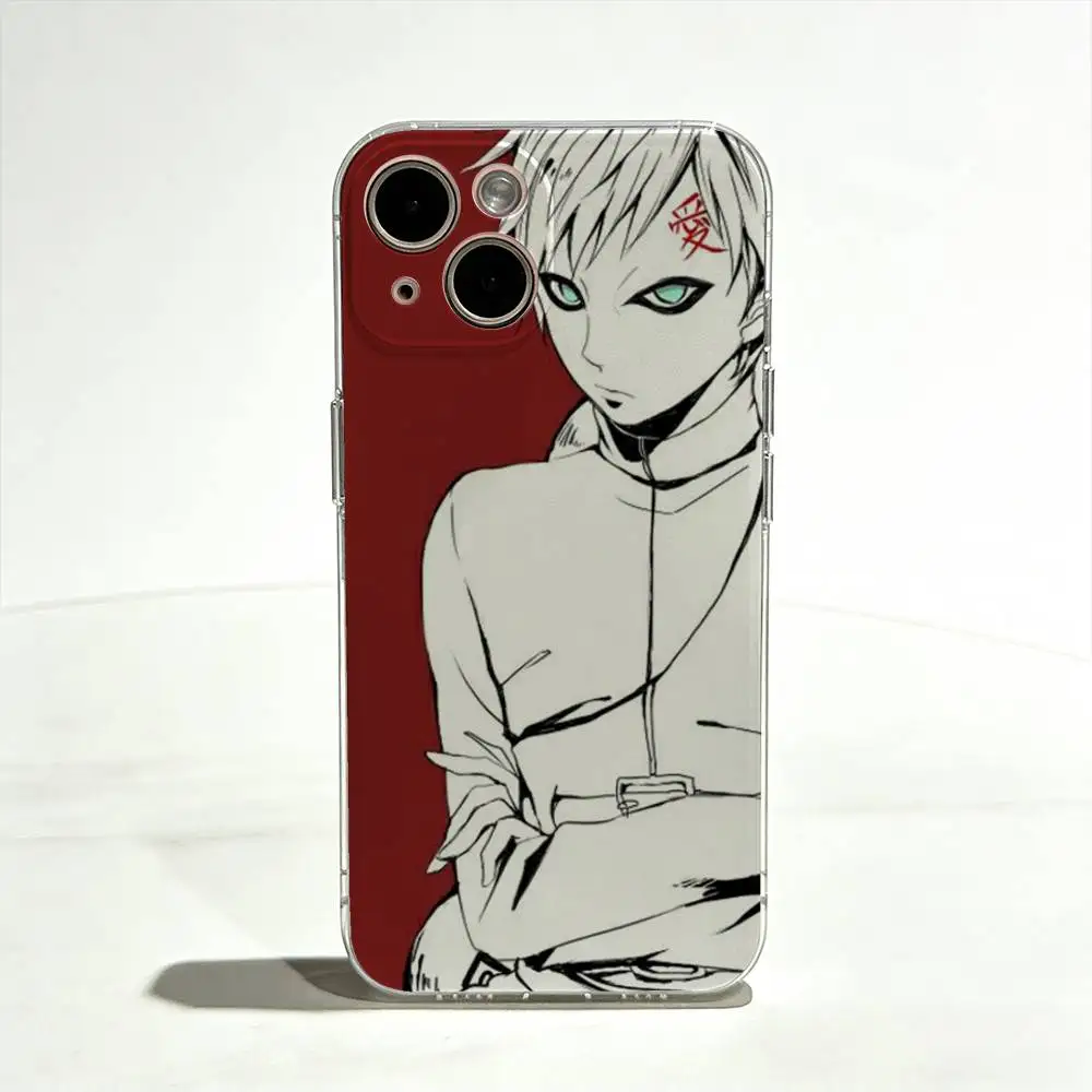 Gaara Naruto Ultra Clear TPU Slim Shockproof Phone Case