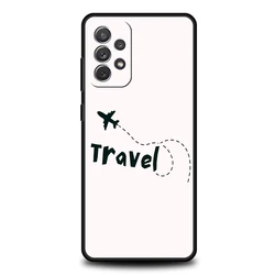 Airplane Pattern Phone Case with Enhanced Protection - Samsung A52 (A1)