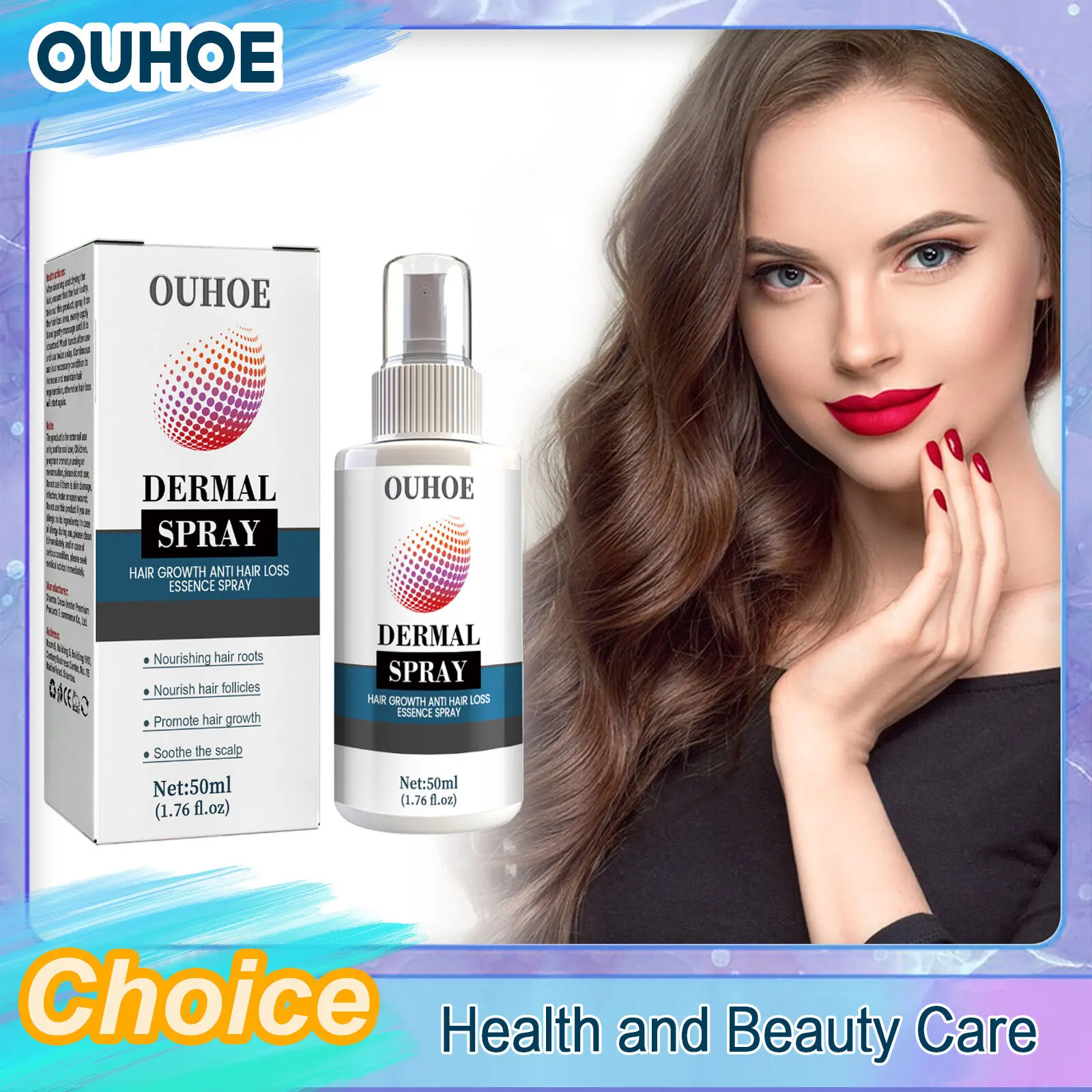Tight Hair Essence Anti Hair Loss Spray Soothe Dense Nourishing Repair Scalp Follicle Promote Growth Treatment Serum Liquid