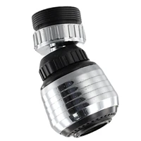 หัวก๊อกน้ำแบบหมุนได้ 360 องศา พร้อมท่อกรองน้ำ ประหยัดน้ำ หัวฉีดน้ำอเนกประสงค์ อุปกรณ์ครัว 6