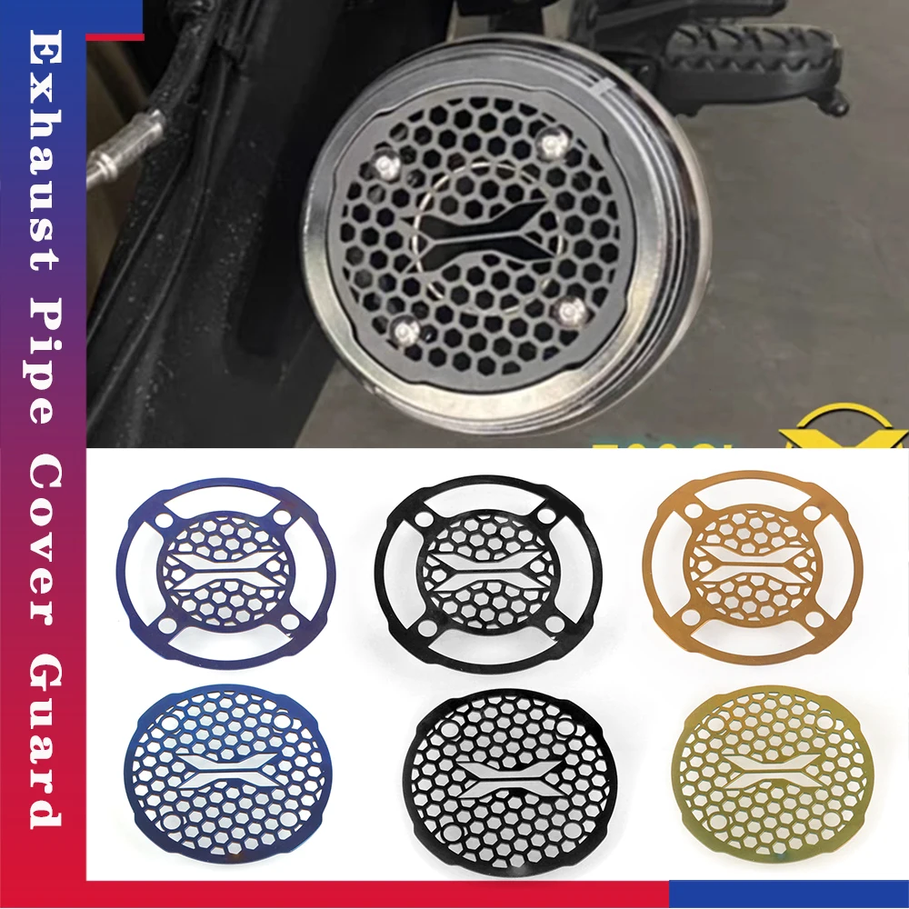 

For CFMOTO CLX700 CL-X700 CLX 700 700 CLX Sport 2022 2023 2024 2025 Exhaust Tail Pipe Protector Cover Anti-scald Cover Mount