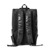 Fashion Men's Backpack Casual Solid Leather Backpack Men High Capacity Travel Backpack Schoolbags Brand Design Back Packs Bags 6