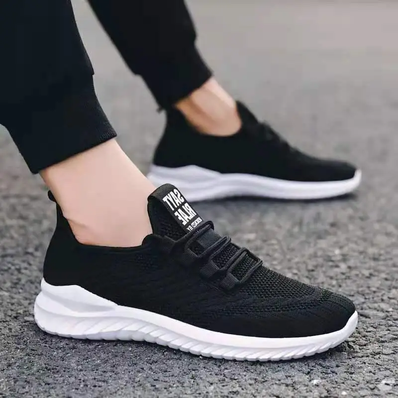 

Men's Shoes 2023 New Summer Breathable Youth Sports Casual Running Shoes Internet Celebrity Lightweight Daddy Mesh Trendy Shoes