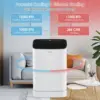 15000 BTU Portable Air Conditioner, with Heat, Auto Swing 4-in-1 AC Unit for Rooms up to 800 Sq.Ft, with Built-in Dehumidifier 2