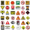 10/30/50PCS Warning Stickers Danger Banning Skateboard Fridge Guitar Laptop Motorcycle Travel Classic Toy Cool Decals Sticker 6