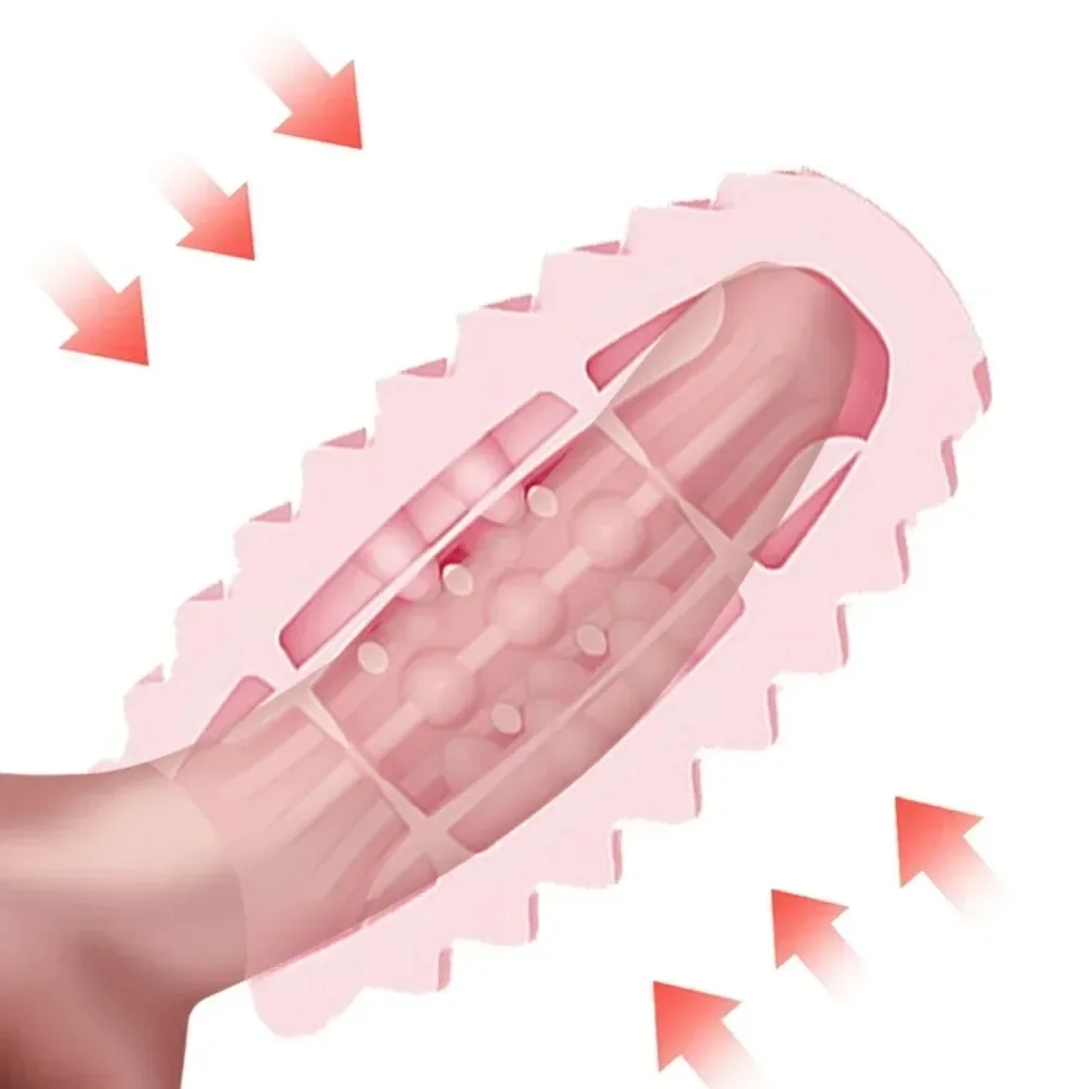 New Men's Wearable Airplane Egg Portable Soft Elastic Massage Double-sided Egg Airplane Cup Men's Stimulation Toy