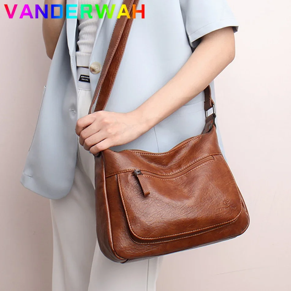 Shoulder bag Ladies handbag Crossbody bag Leather Tote for Ladies Luxury Casual Women Designer Shoulder Crossbody Sac