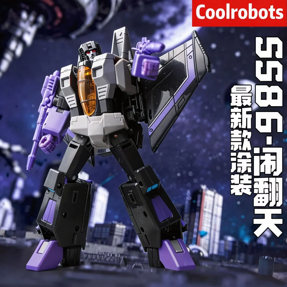 Pre-sale MegSnake TOHO SS86 KO JCS-003 Skywarp Seekers Transforming Robot Collectible Action Figure Desktop Decor Gifts