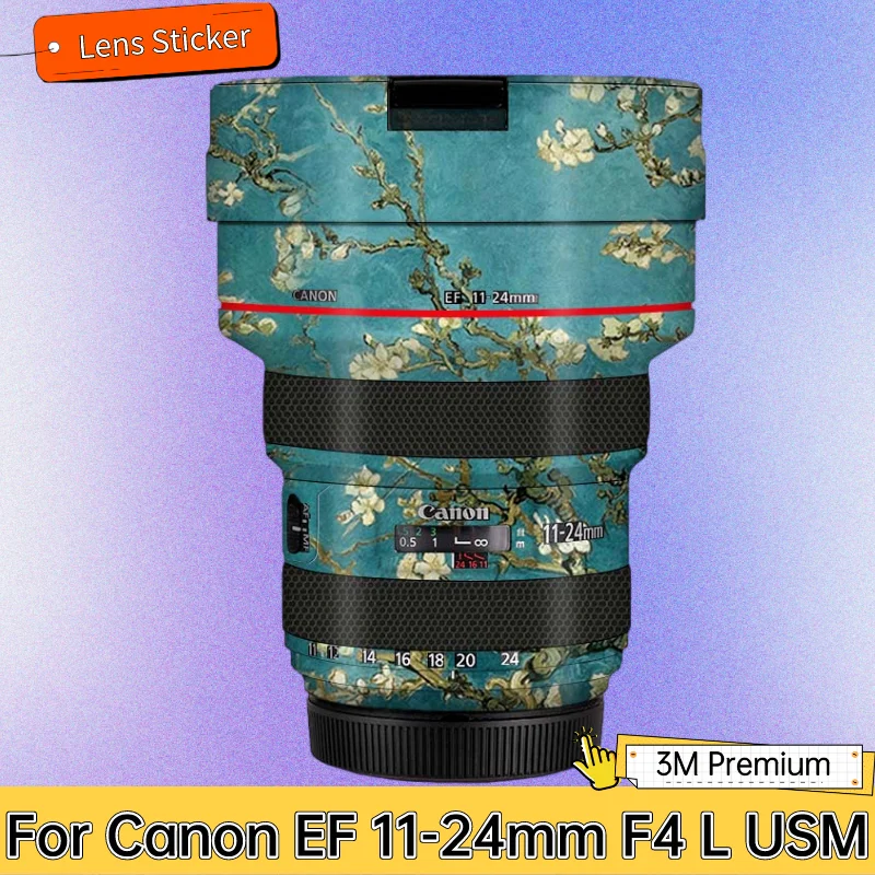 

Для Canon EF 11-24 мм F4 L USM Camera наклейка на рассеиватель Защитная Наклейка Виниловая пленка для защиты от царапин F/4 EF11-24