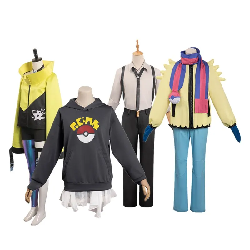 

Penny Grusha Cosplay Costume Anime Women Game Scarlet And Violet Roleplay Fantasia Halloween Carnival Party Clothes