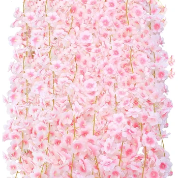 Silk Sakura Hanging Garland 1