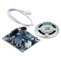 ISD1820 recording module voice module the board telediphon with Microphones + Loudspeaker for 4