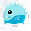 Diving Dinosaur Cartoon Pattern Protect Ears Children Swimming Cap Swimming Hat Swimming Cap Elastic Hat Swim Pool Hat 4