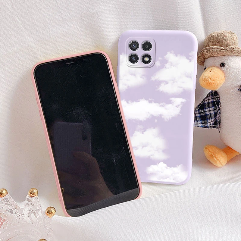 Charming Floral & Butterfly Soft TPU Phone Cover – Protective Bumper Case