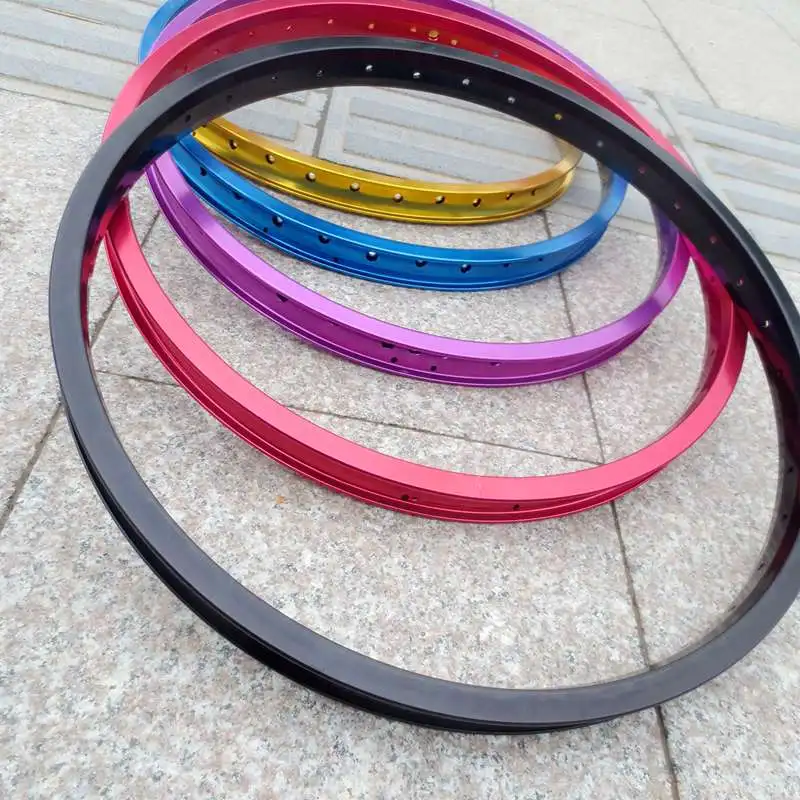 Bmx-20インチホイール,36穴,2層,固定ギア,ストリートバイク用の