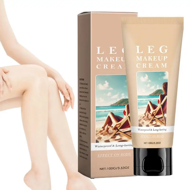 Body Foundation Long-Lasting Leg Makeup Hydrating Foundation Non-Irritating Beauty Concealer Body Coverage Perfector body base